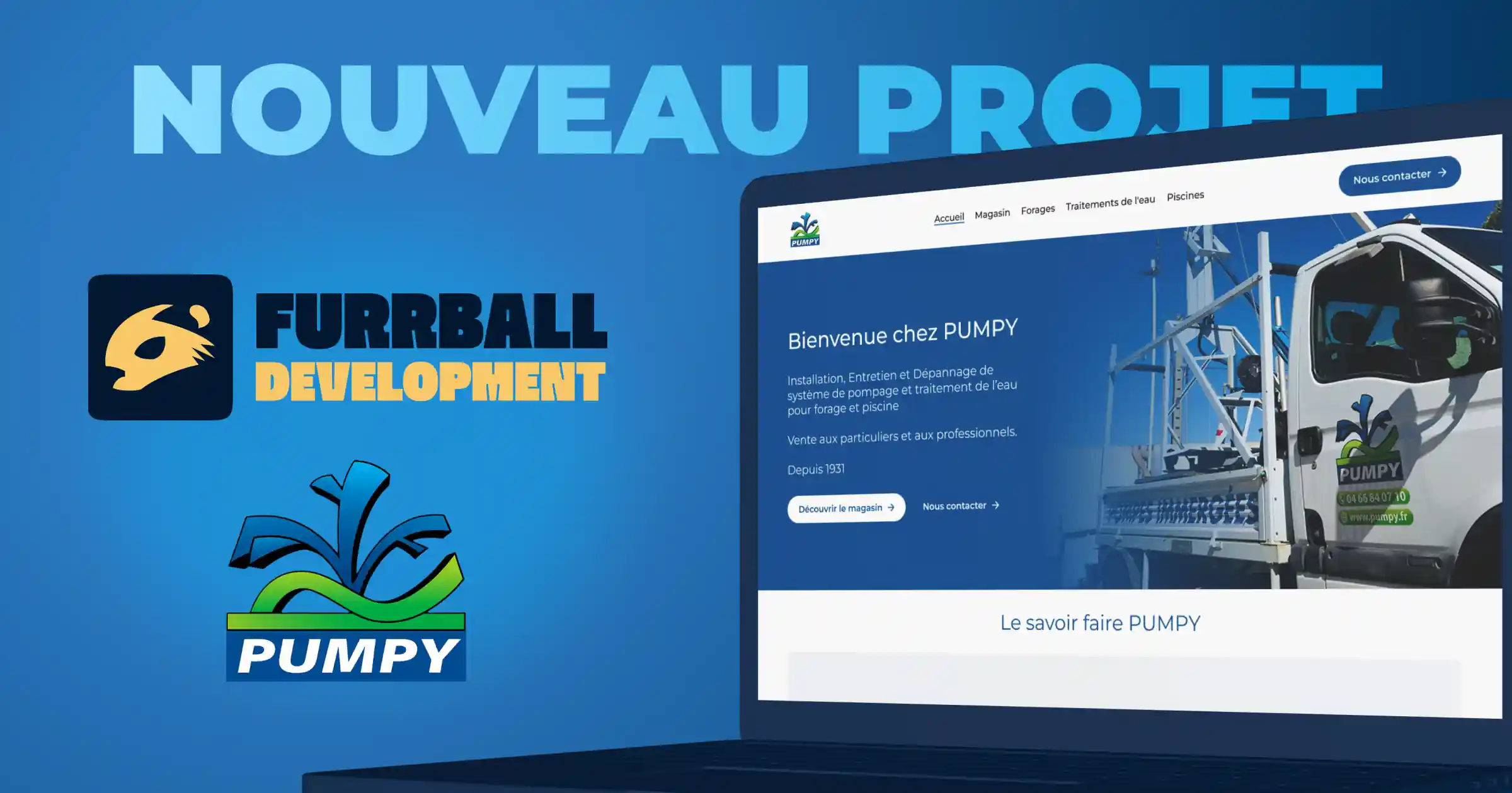 Un nouveau client rejoint l'aventure Furrball : bienvenue à Pumpy !