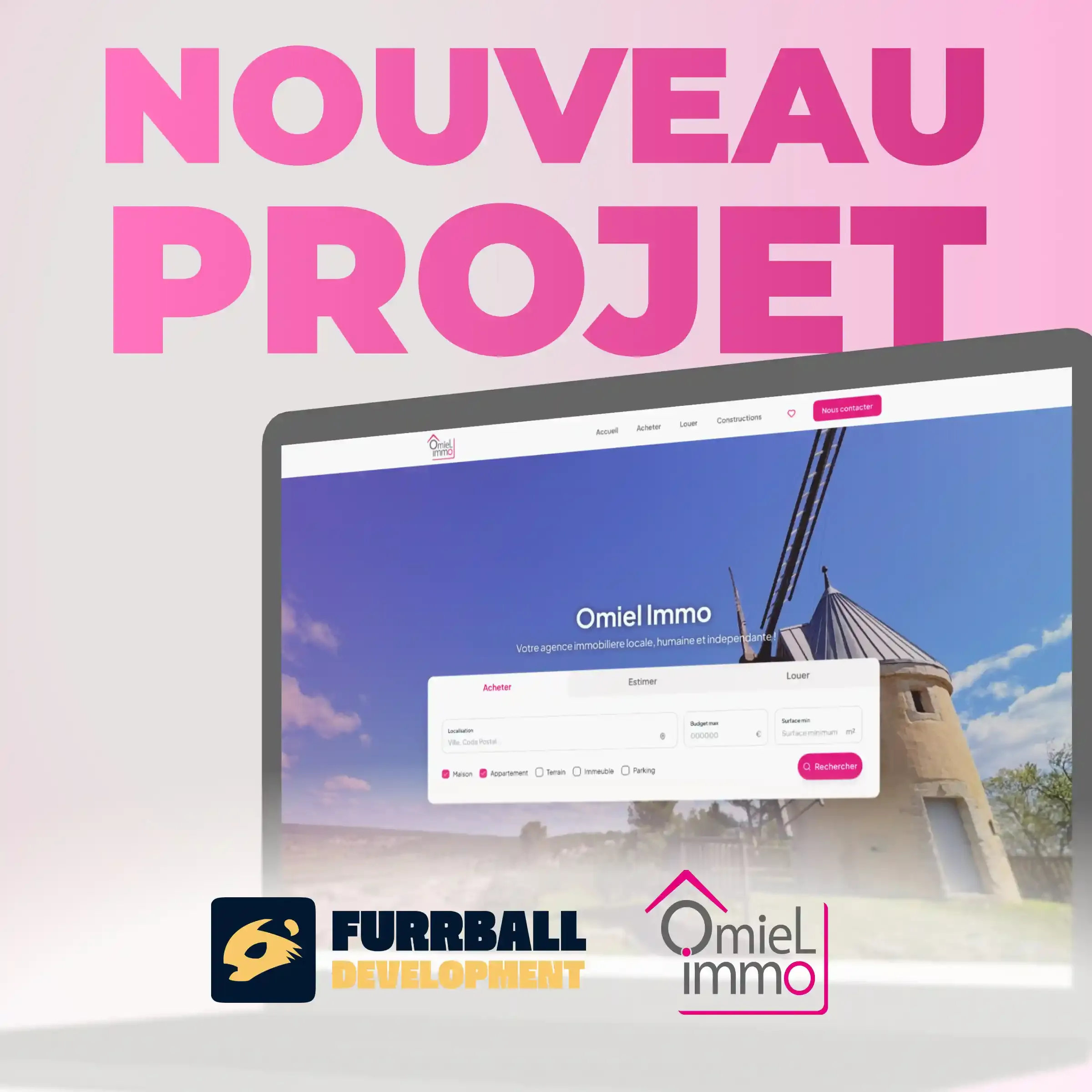 Nouveau projet omiel immo